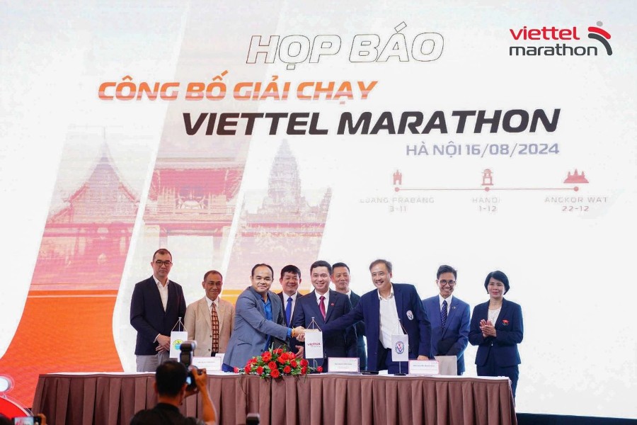 Giải chạy Marathon đầu tiên diễn ra ở 3 nước Việt Nam, Lào, Campuchia