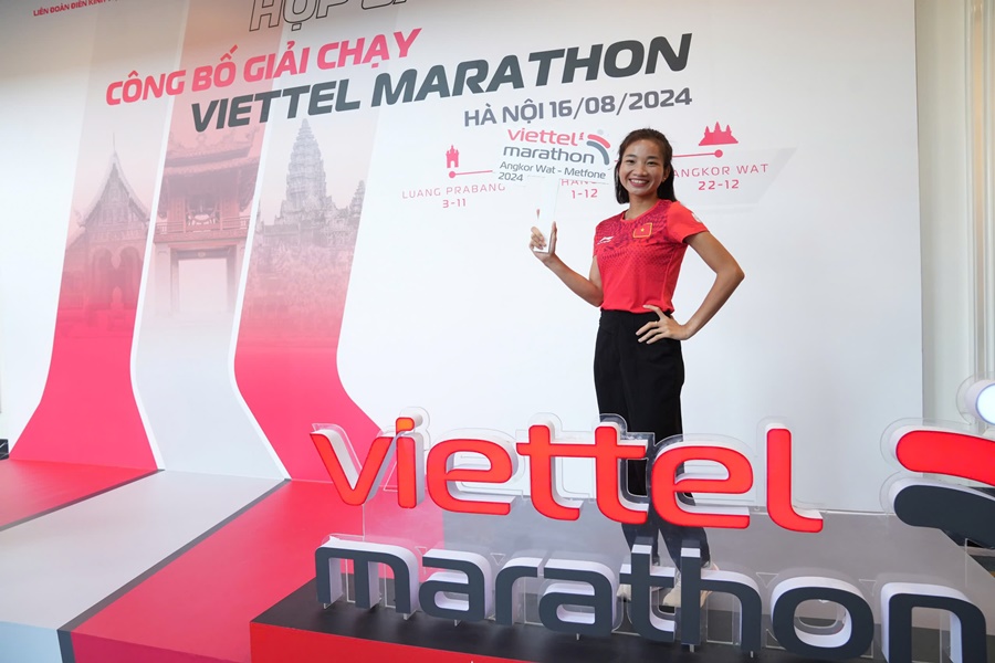 Cực hấp dẫn giải Viettel Marathon năm 2024 chuẩn châu Á tại 3 nước Đông Dương