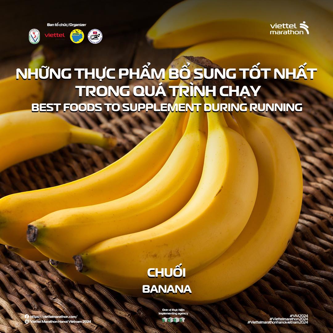 NHỮNG THỰC PHẨM BỔ SUNG TỐT NHẤT TRONG QUÁ TRÌNH CHẠY