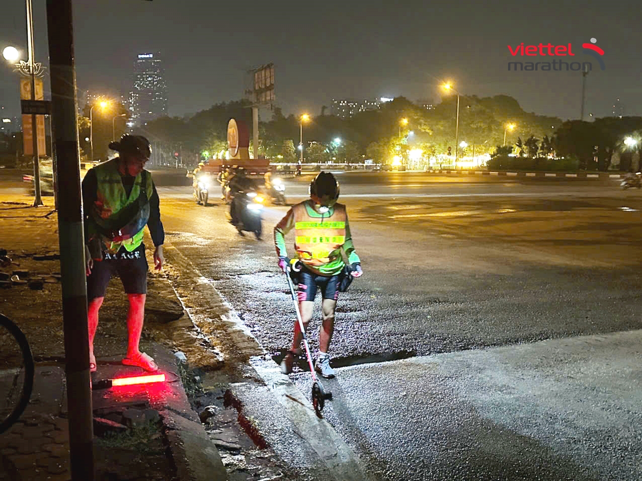 Đường chạy Viettel Marathon Hà Nội 2024 đã được AIMS đo đạc